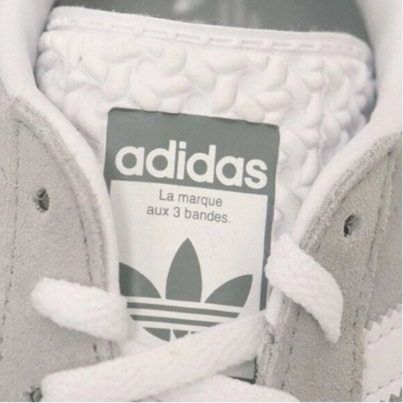 adidas Originals Gazelle Bold Grey White Women's Multiple Size - Picture 2 of 6